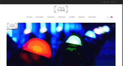 Desktop Screenshot of groupe-lge.com